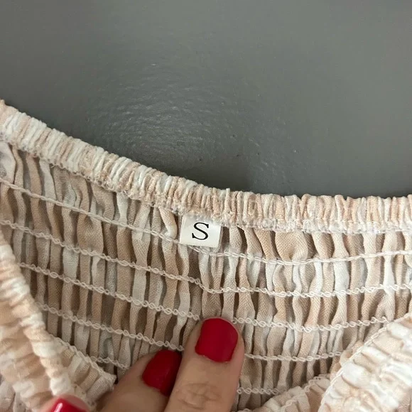 Gingham Long Sleeve Dress - Picture 2 of 2